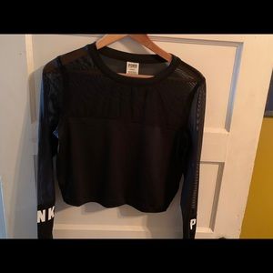 Pink cropped top💗💛